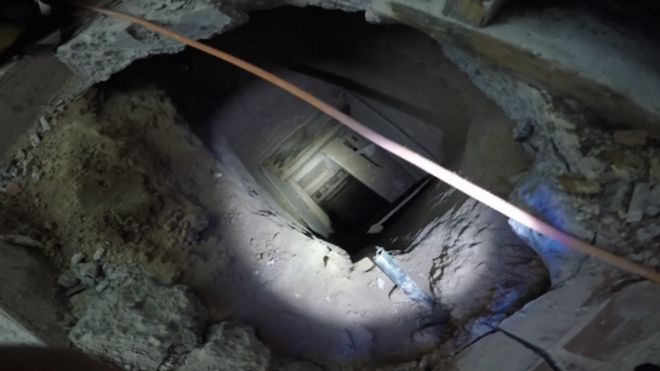 Underground drug tunnel from Arizona to Mexico discovered in a KFC