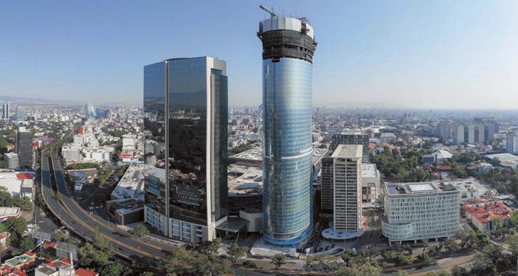 Residents of historic Xoco neighborhood in Mexico City protest mega-development project Torre Mitikah