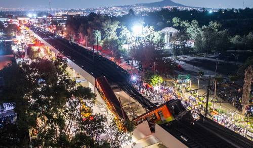 One year on, Mexico City awaits justice for railway collapse victims