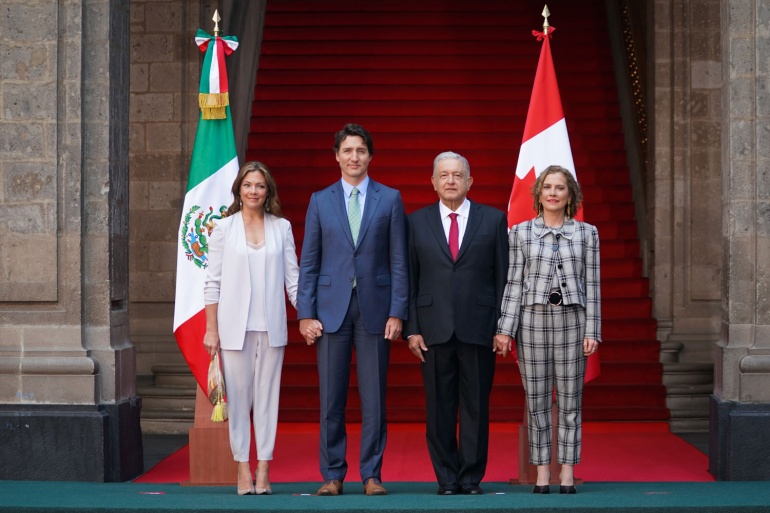 México podría fortalecer lazos comerciales con Canadá tras visita de Justin Trudeau